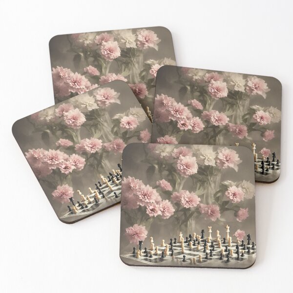 Item preview, Flowers & Chess designed and sold by Planetporridge.