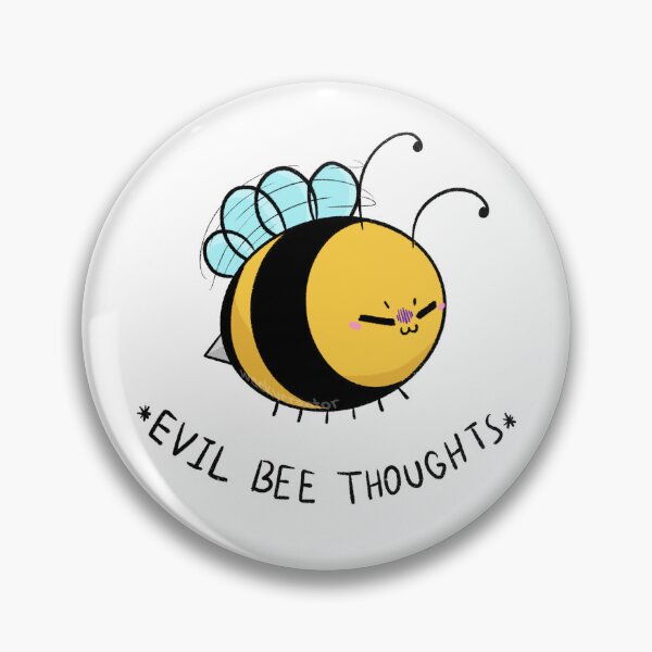 Item preview, Evil Bee Thoughts designed and sold by wackycreator.