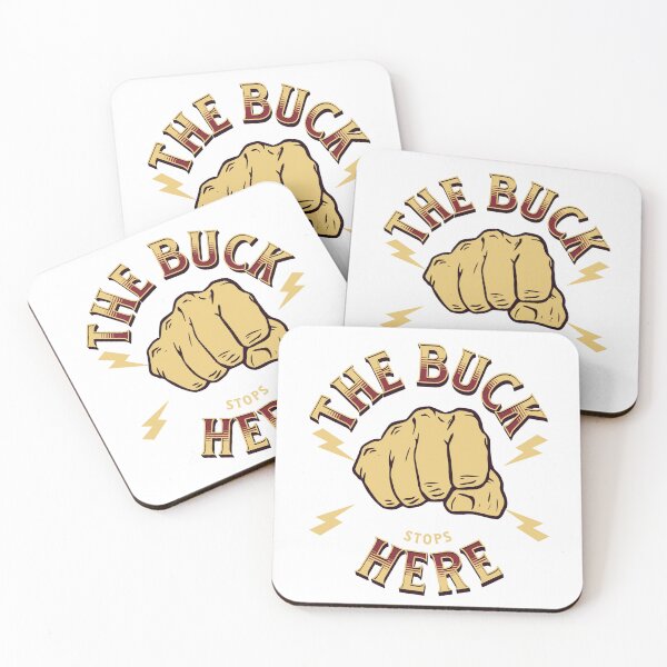Item preview, The Buck Stops Here designed and sold by VarnaChitra.