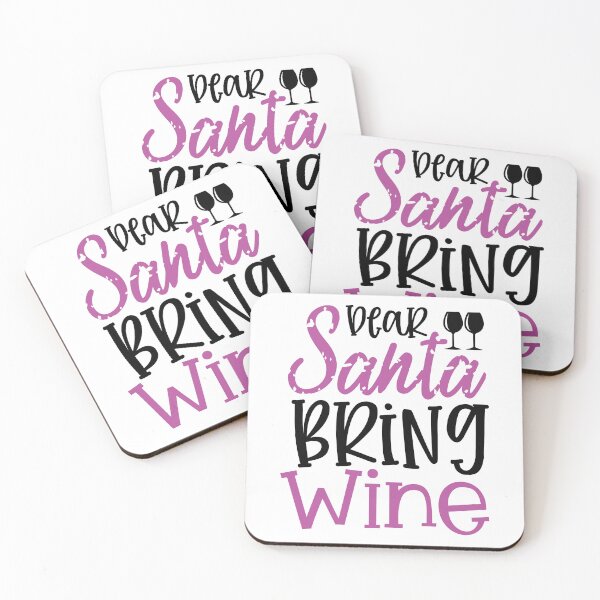 Item preview, Dear Santa Bring Wine 2 designed and sold by potchidesigns.