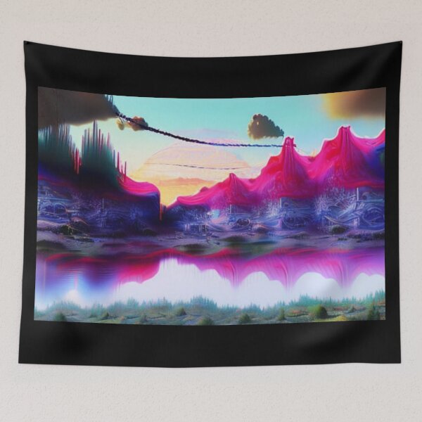 Item preview, Psychedelic winter wasteland  designed and sold by dwhowe.