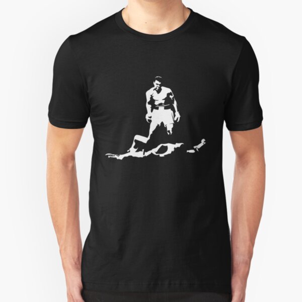 Boxing T shirt Muhammad Ali the boxing legend Slim Fit T-Shirt