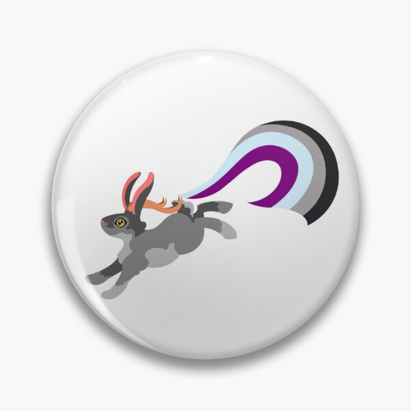 Item preview, Jackalope Pride - Asexual designed and sold by Purple-Capybara.