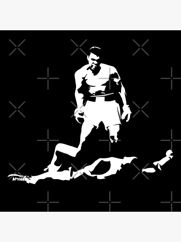 Muhammad Ali Shadow Boxing'' by Anon Sports/Games Art Print (31.5