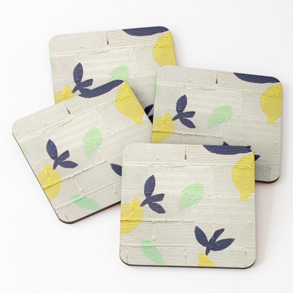 Item preview, Lemons art wall art textura paint painting  designed and sold by Tropical Blood.