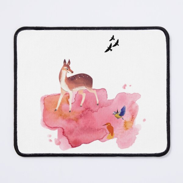Item preview, Watercolor deer and birds. designed and sold by Mygeneration.