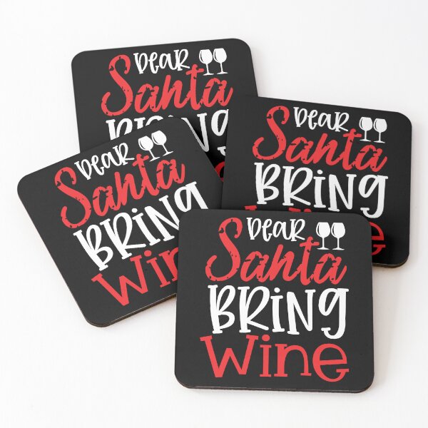 Item preview, Dear Santa Bring Wine 3 designed and sold by potchidesigns.