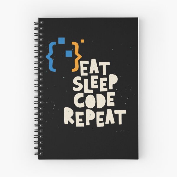 Item preview, 'Eat Sleep Code Repeat' Computer Programmer or Coder T-Shirt  designed and sold by deepakrode7.