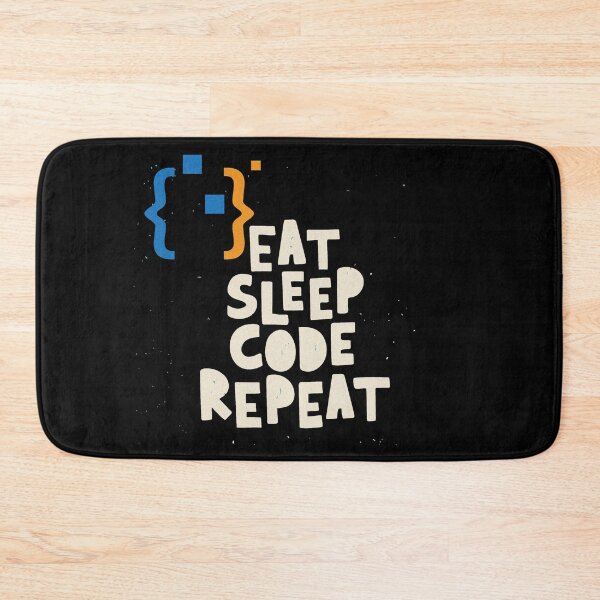 Item preview, 'Eat Sleep Code Repeat' Computer Programmer or Coder T-Shirt  designed and sold by deepakrode7.