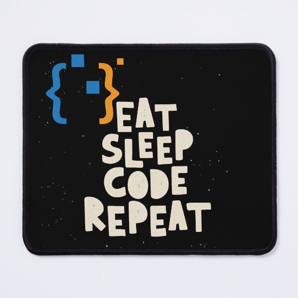 Item preview, 'Eat Sleep Code Repeat' Computer Programmer or Coder T-Shirt  designed and sold by deepakrode7.