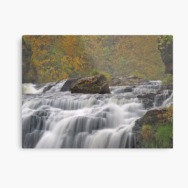 Willow River Falls Metal Print
