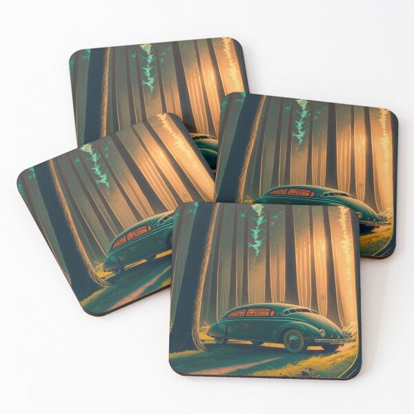 Item preview, Parking In The Sunset Forest designed and sold by ChickenTraffic.