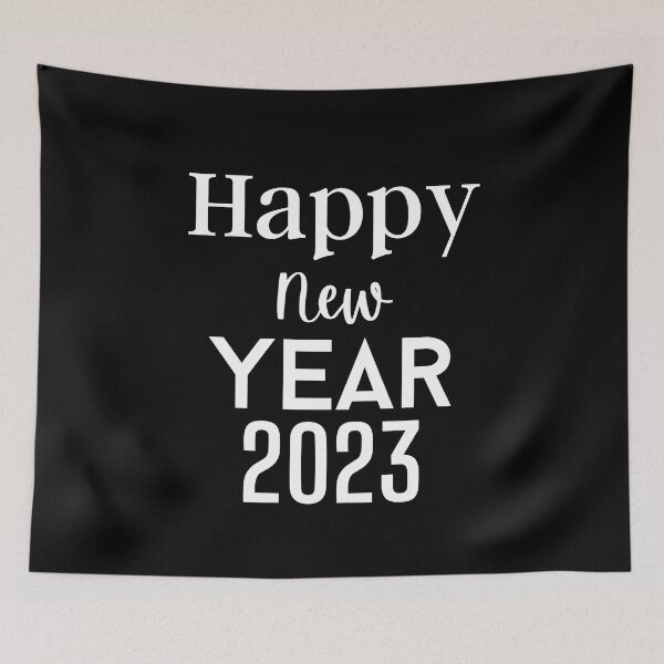 Item preview, 2023 HAPPY NEW YEAR - 2023 NEW YEAR - HAPPY NEW YEAR DESIGN designed and sold by WBP Mart.