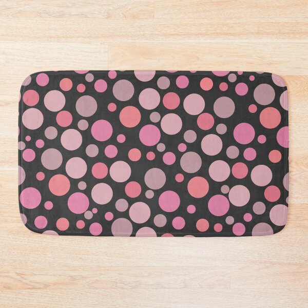 Artikelvorschau, Einfache und moderne rosa und Bubblegum Polka Dot Muster Textur entworfen und verkauft von Christopher McGuire.