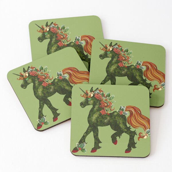 Item preview, Holly Unicorn  designed and sold by Amanda Stanley.