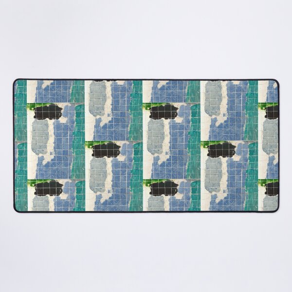 Artikelvorschau, Mosaic mosaic Blue blues Red abstract entworfen und verkauft von Tropical Blood.