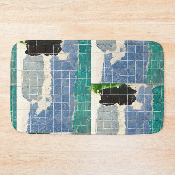 Artikelvorschau, Mosaic mosaic Blue blues Red abstract entworfen und verkauft von Tropical Blood.