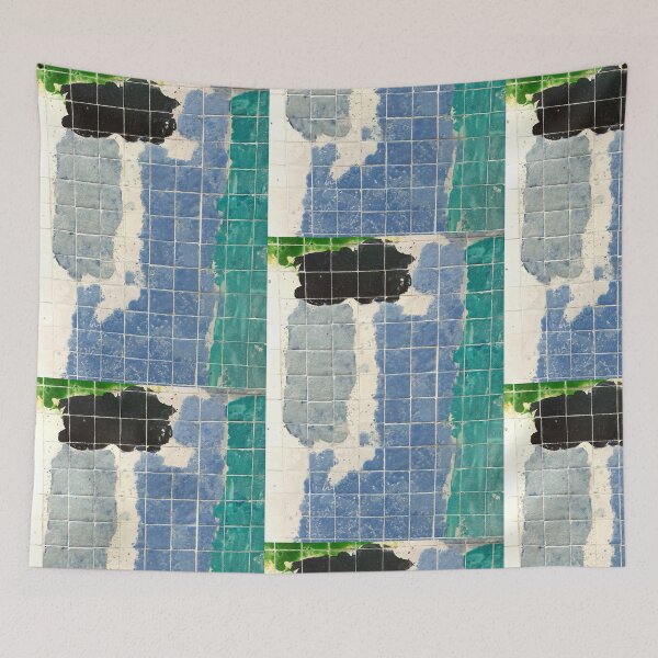 Item preview, Mosaic mosaic Blue blues Red abstract  designed and sold by Tropical Blood.