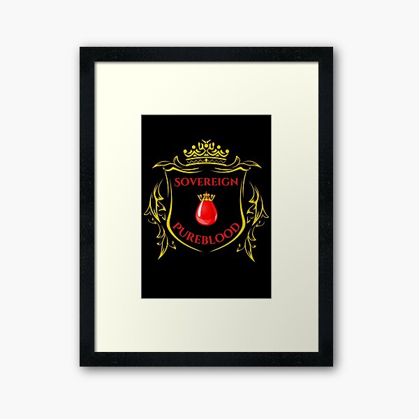 Vista previa del artículo con la obra «Sangre pura soberana», diseñado y vendido por Savage-ts.