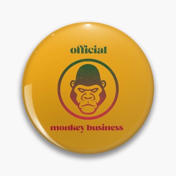 Item preview, Official Monkey Business. Serious Monkey Sanctioning Crazy Behavior designed and sold by Rebel-Design.