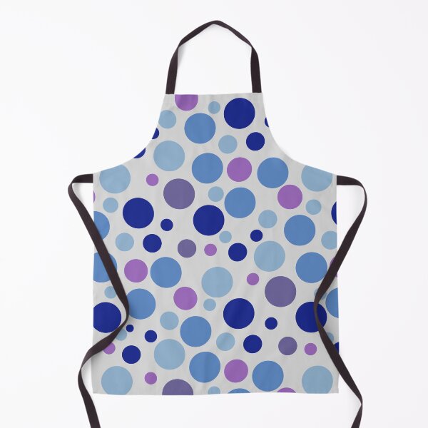 Item preview, Simple and Modern Bright Blue and Purple Polka Dot Pattern  Texture designed and sold by Christopher  McGuire.