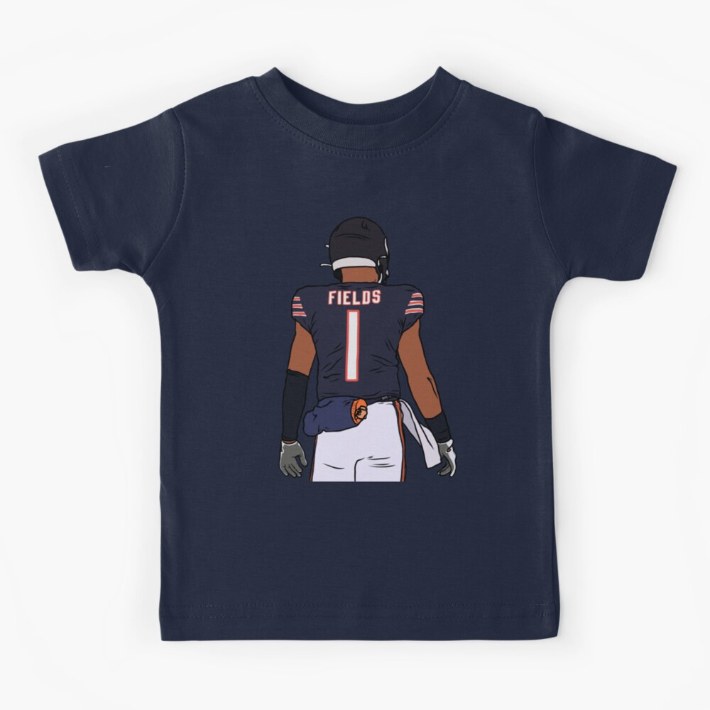 Justin Fields Back-To' Kids T-Shirt for Sale by RatTrapTees