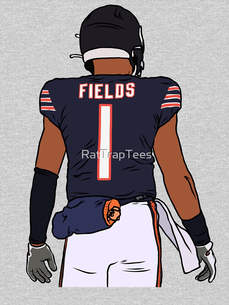 Justin Fields Back-To Essential T-Shirt for Sale by RatTrapTees