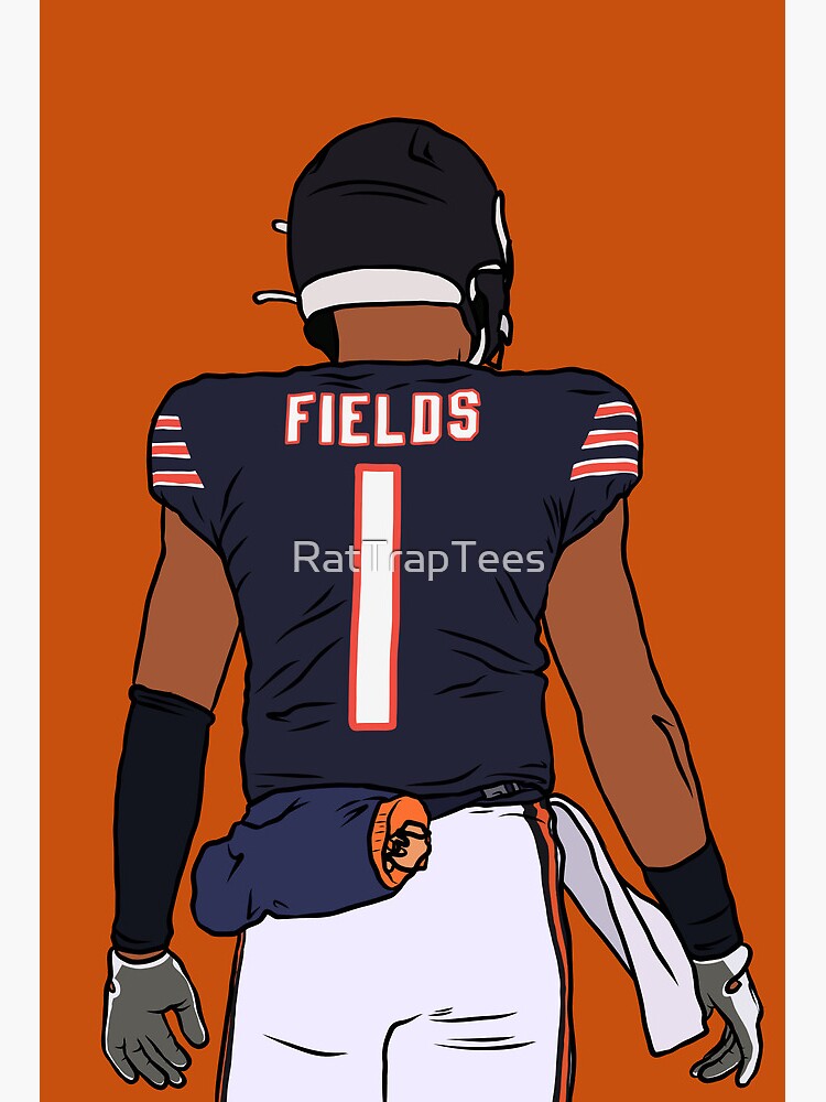 Chicago Bears Justin Fields Toddler Game Replica Jersey