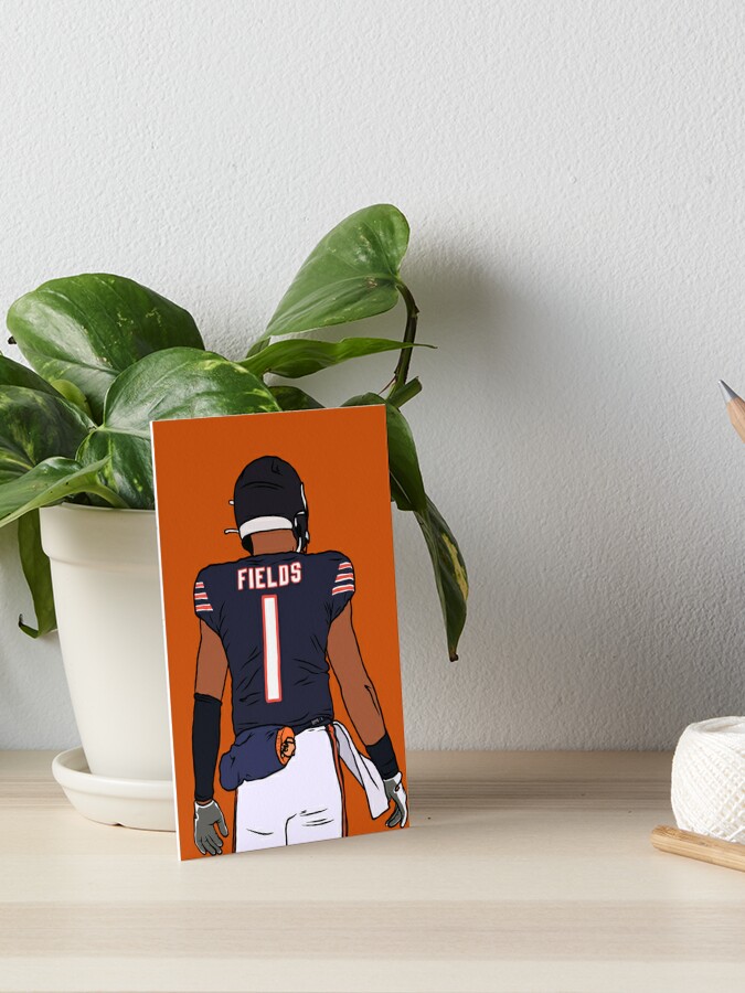 Cole Kmet Football Paper Poster Bears - Cole Kmet - Posters and Art Prints