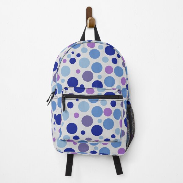 Item preview, Simple and Modern Bright Blue and Purple Polka Dot Pattern Texture designed and sold by Christopher McGuire.