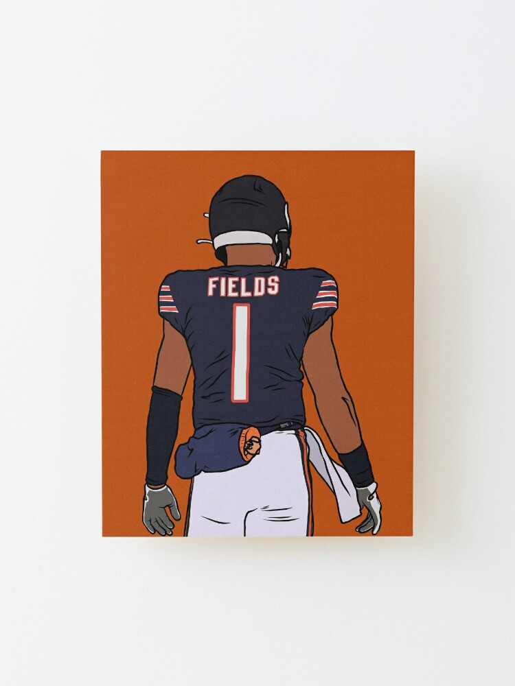 Justin Fields Caricature shirt now available - Windy City Gridiron