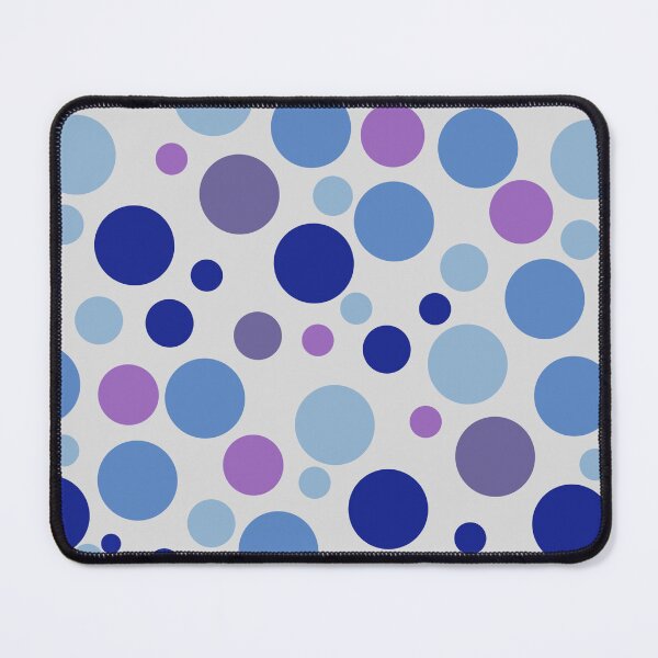 Item preview, Simple and Modern Bright Blue and Purple Polka Dot Pattern  Texture designed and sold by Christopher  McGuire.