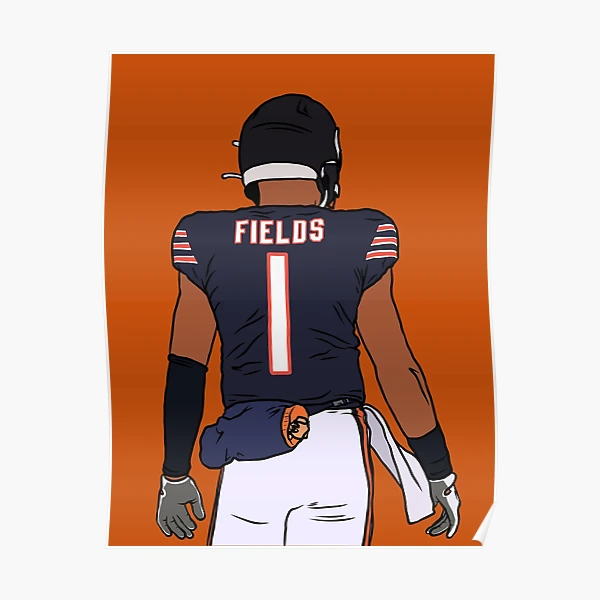 Shirts, Chicago Bears Justin Fields Jersey