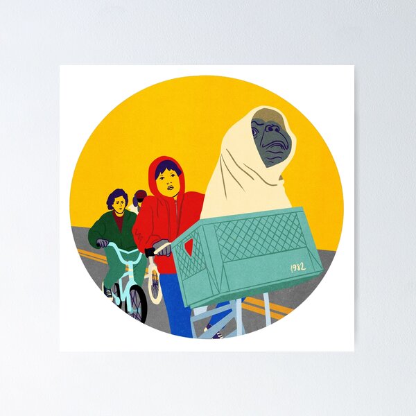 Item preview, Bike Scene E.T. Design designed and sold by myfavmovies.