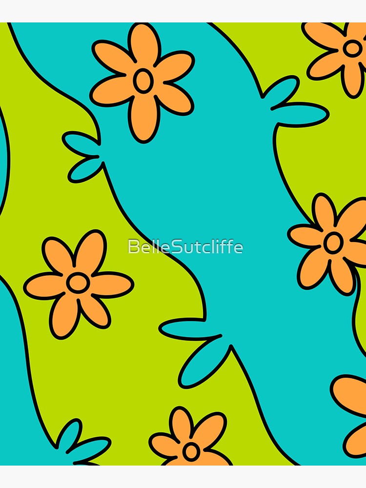 Thumbnail 5 of 5, Tote Bag, Mysterious flowers ⭐️ designed and sold by BelleSutcliffe.