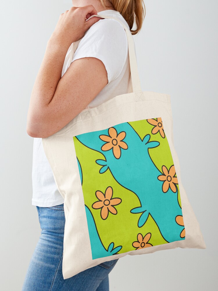 Thumbnail 1 of 5, Tote Bag, Mysterious flowers ⭐️ designed and sold by BelleSutcliffe.