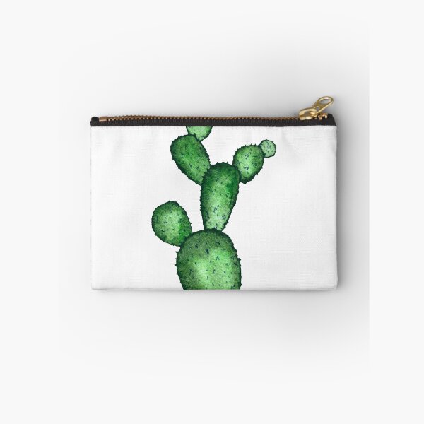 Item preview, Cactus branch plant green a watercolor sketch designed and sold by Yana Mustafina | Boho Soulful Designs.