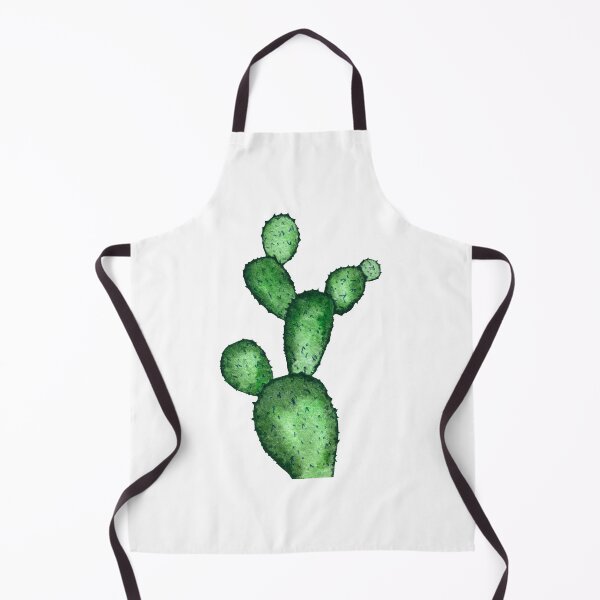 Item preview, Cactus branch plant green a watercolor sketch designed and sold by Yana Mustafina | Boho Soulful Designs.