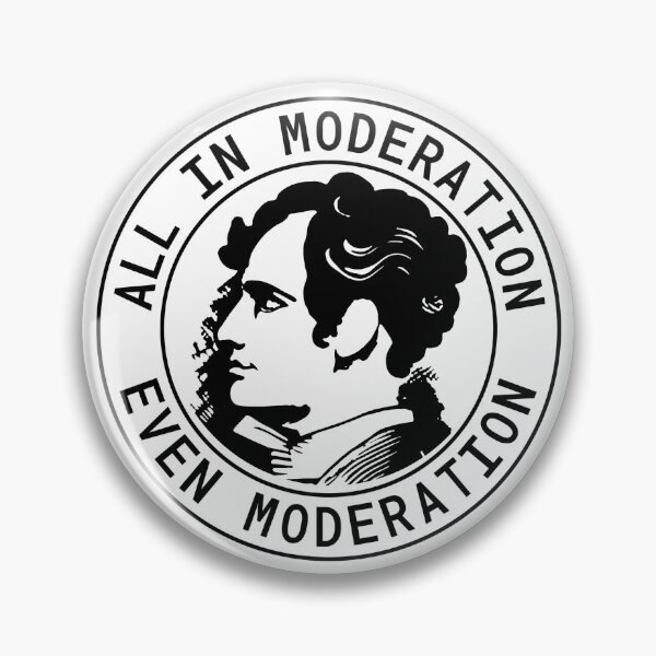 Item preview, All In Moderation, Even Moderation designed and sold by American-Ancap.