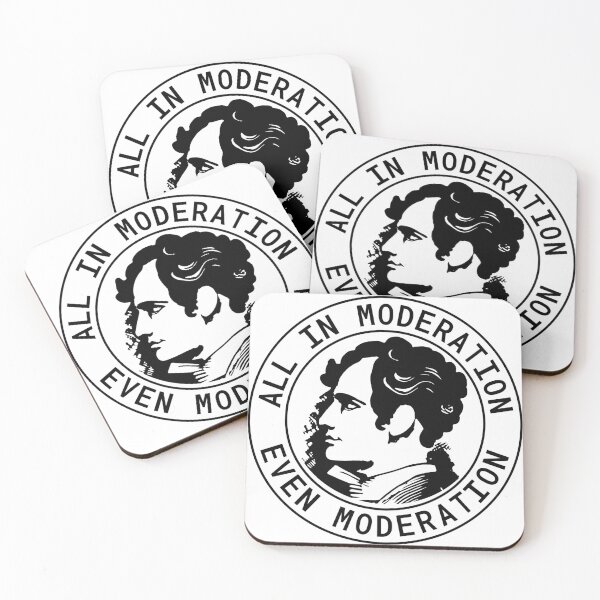 Item preview, All In Moderation, Even Moderation designed and sold by American-Ancap.