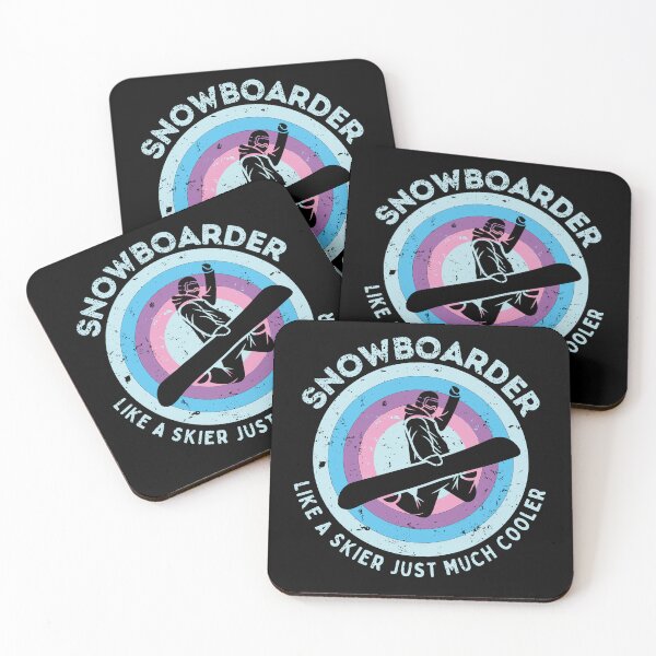 Item preview, Snowboarding Like a Skier Just Much Cooler - Snowboarder quotes - Winter Sport Snowboarder Gift designed and sold by MWProject.
