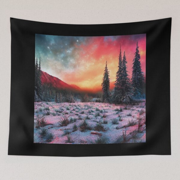 Item preview, Psychedelic winter wasteland 2 designed and sold by dwhowe.