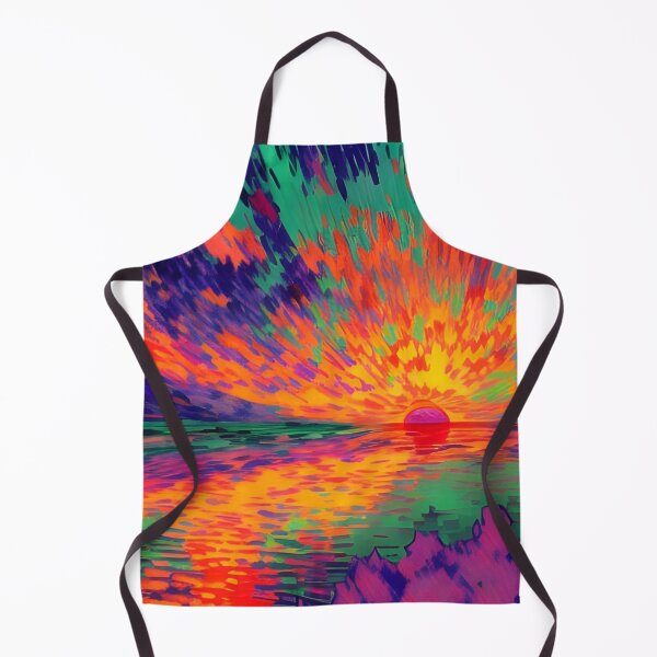 Artikelvorschau, KI-generierte Kunst, Vintage Sunset Fauvism 2 entworfen und verkauft von ACC .
