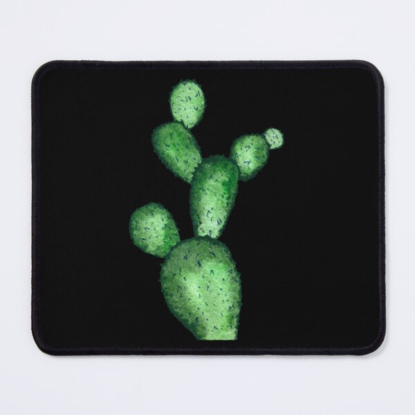 Item preview, Cactus branch plant green a watercolor sketch designed and sold by Yana Mustafina | Boho Soulful Designs.