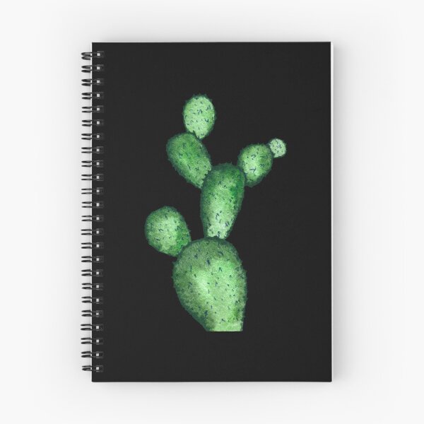 Item preview, Cactus branch plant green a watercolor sketch designed and sold by Yana Mustafina | Boho Soulful Designs.