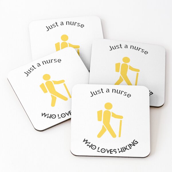 Item preview, Just A Nurse Who Loves Hiking designed and sold by erion-store.