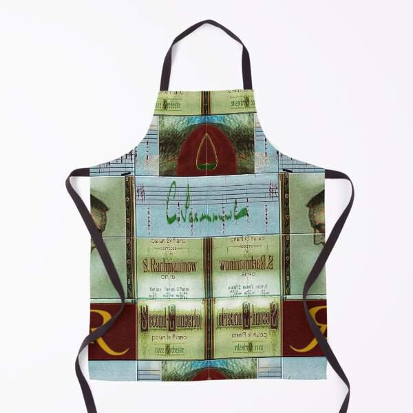 Item preview,  AMAZING PAINTING ABSTRACT PORTRAIT OF SERGEI RACHMANINOFF PIANIST MUSICIAN COMPOSER - CLASSICAL MUSIC SCORE - PATCHWORK SIGNATURE designed and sold by Ralek.