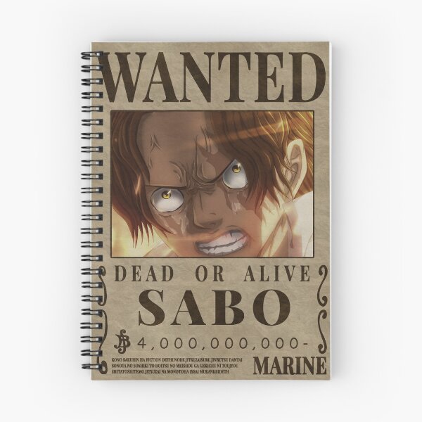 Item preview, Flame Emperor Sabo One Piece Wanted designed and sold by One Piece Bounty Poster.