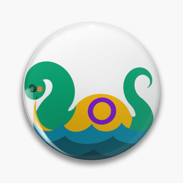 Item preview, Nessie Pride - Intersex designed and sold by Purple-Capybara.