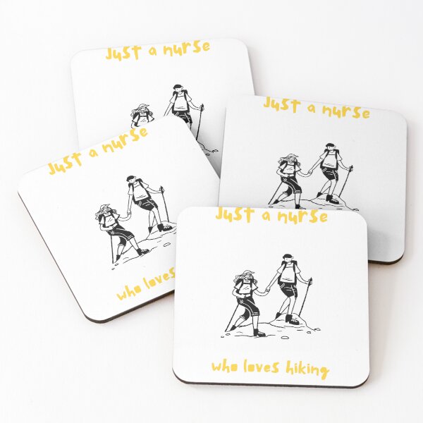 Item preview, Just A Nurse Who Loves Hiking designed and sold by erion-store.